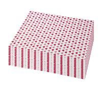 SZCXDKJ 50 hojas de papel de envoltura de grado alimenticio de 21.5x25 cm, papel a prueba de grasa, hojas de papel de cera impermeable, pasteles, pasteles de queso