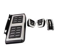 SZDGJ Accesorios de la cubierta de los pedales del embrague del freno del pedal del combustible del pie del coche, for VW, for Golf 7 GTI MK7, for Seat, for Leon 5F MK3, for A3 8V Pedales de freno(Foo
