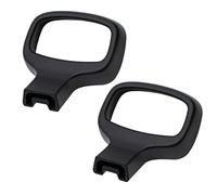 SZDGJ Palanca de manija de ajuste del asiento delantero izquierdo y derecho del coche, for Jetta, for Passat, for Polo, for Scirocco 3C0881253A 3C0881254A 9B9 Mango de ajuste del asiento (Size : LEFT