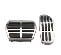 SZDGJ Pedales de coche AT MT, for Renault, Laguna X91 2008 2009 2010 2011 2012 2013 2014 2015 Freno de acelerador Sin almohadillas de cubierta de pedal de perforación Pedales de freno(2 PCS)