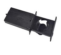 SZDGJ Portavasos Delantero Izquierdo y Derecho, Soportes Negros for Bebidas, for BMW, E60 E61 M5 525i 528i 530i 535i 2004-2010 51459125622 51459125626 Portavasos de Agua(Black-Right Straight)