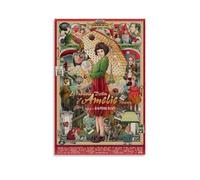 SZETQXUKP Le Fabuleux Destin D Amélie Poulain - Póster decorativo sobre lienzo para pared e impresión artística moderna para dormitorio familiar, 20 x 30 cm