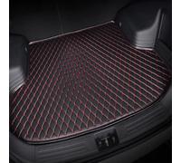 SZFCL Coche Alfombrillas Maletero para Volkswagen VW Taigo/Taigo R-Line SUV, Impermeable Antideslizante Cuero Funda Maletero Protector Accesorios,Black-Red