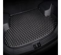 SZFCL Coche Alfombrillas Maletero para Volkswagen VW Taigo/Taigo R-Line SUV, Impermeable Antideslizante Cuero Funda Maletero Protector Accesorios,Black-Beige