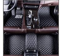 SZFCL Cuero Alfombrillas Coche para Hyundai Tucson N-Line NX4 2021-2023 2024 2025, Juego Completo Protección Moqueta Interior Impermeable Automovil Alfombras,Black