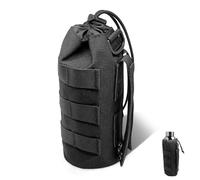 SZHUGEKI Portabotellas Mochila, Bolsa Táctica Molle Porta Cantimplora, Portátil, Cantimplora para Deportes Outdoor Senderismo Trekking Camping