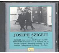 Szigetti - Violinkonzert Nr.4/Nr.1/E-Moll [Import]