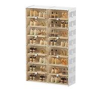 SZITW Gabinete de Almacenamiento de Zapatos para Entrada, Organizador de Almacenamiento de Zapatero Independiente, gabinete de Zapatos con Cubo basculante Moderno, para Entrada, Dormitorio, Sala d