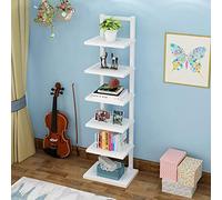 SZITW Soporte para Plantas de Metal de 6 Niveles Soporte para macetas Soporte para macetas para Uso en Interiores y Exteriores, Unidad de Almacenamiento Negra para Sala de Estar Jardín Balcón,Blan