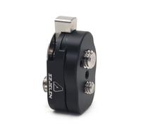 SZJELEN Mini Sistema de Placa de liberación rápida con Tornillos 3/8 M3 para monitores de cámara, Brazos, Accesorios, micrófonos, Luces de Llave (Negro)