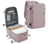 SZLX Mochila al Vacío con Bomba Mochila Viaje Cabina Avion 40x20x30 Mujer Ryanair Equipaje de Mano 40x30x20 Vueling Wizzair Mochila Viaje Bolsas de Viaje Easyjet para Portatil Hombre