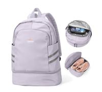 SZLX Mochila de Gimnasio para Mujer con Compartimento para Zapatos,Mochila Grande de Viaje para portátil,Impermeable, Informal,Mochila Escolar,Mochila Deportiva,Bolsa de Gimnasio para natación,Yoga