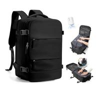 SZLX Mochila De Vacío Equipaje De Mano Mujeres, Mochila Airbag Con Sistema De Vacío Para Viajes, Ryanair Mochila De Viaje Tamaño Cabina Con Bomba Impermeable Maleta De Vacío Para Hombres