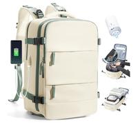 SZLX Mochila De Vacío Equipaje De Mano Mujeres, Mochila Airbag Con Sistema De Vacío Para Viajes, Ryanair Mochila De Viaje Tamaño Cabina Con Bomba Impermeable Maleta De Vacío Para Hombres