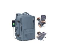 SZLX Mochila de Vacío para Equipaje de Mano para Mujer, Mochila Compresión con Botón a Presión y Sistema, Mochila de Viaje Ryanair Vacuum con Bomba, Maleta de Vacío Impermeable para Hombre