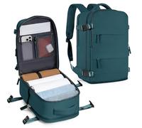 SZLX Mochila Equipaje de Mano 40x30x20 Ryanair Vueling Wizzair Easyjet Mochila Viaje Cabina Avion Ryanair Mujer Mochila de transporte Impermeable para Computadora Portátil