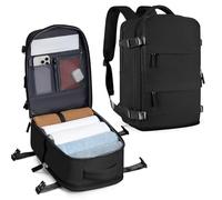 SZLX Mochila Viaje Cabina Avion 40x30x20 Mujer Ryanair Equipaje de Mano 40x30x20 Vueling Wizzair Mochila Viaje Bolsas de Viaje Easyjet para Portatil 14 pulgadas Hombre con compartimento zapatos