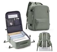 SZLX Mochila Viaje Cabina Avion Mujer Ryanair Maletas de Viaje Cabina 45x36x20 Easyjet Avion Bolso de viaje Hombre Equipaje de Mano Mochila Travel Backpack Mochila para Portatil Impermeable