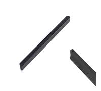 SZLXJMFL Tiradores Armarios Cocina Negro 320 mm Espacio de Agujero, 2pcs Tiradores Cajones Aluminio Sólido | Superficie Anodizada Manijas de T Tiradores Muebles 320mm/12.5in