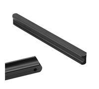 SZLXJMFL Tiradores Muebles de Cocina 192 mm Espacio de Agujero,Tiradores Armarios Aluminio Sólido | Superficie Anodizada Mango en T Longitud: 112-1200 mm 2pcs Tiradores para Cajones Negro 192mm/7.6in