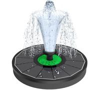SZMP 2025 Nuevo Fuente Solar para Estanque, 3.5W Bomba de Agua Solar con 8 boquillas y 4 fijadores, para Estanque de Jardín Fuente, Baño para Pájaros, Piscina, Exterior, Circulación de Agua