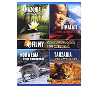 Szokująca ZIemia: Amazonia / Himalaje / Norwegia / Tanzania [BOX] [4xBlu-Ray] (No hay versión española)