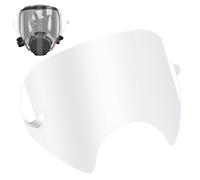 SZONEE Cubre Lente de 10 Piezas, Compatible con Máscara de Respirador Serie 3M 6000, 6885, 6700, 6800, 6900, Cubre Lente Plástico Protector