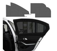 SZPXXX 4 Piezas de mosquitera para Ventana para BMW 4er Gran Coupé| Typ F36 | Bj. 2013-2021, Reduce el Calor y la radiación UV, protección contra Insectos en la Ventana del Coche