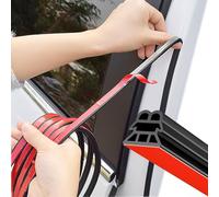 SZPXXX Junta de Puerta de Coche para Renault Clio IV/4 (Bj.2013-2017), Tira de Sellado de Goma insonorizada para Puerta de Coche,Impermeable e insonorizada,Hood and Trunk 10M