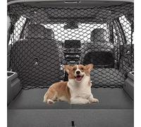 SZPXXX Red Coche Perros para Audi A6 Avant C7 4G I 2011-2018, Dog Car Barriers con Cuerda De Ajuste y Gancho, Protege a tu Mascota de Forma más Segura