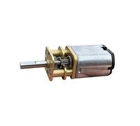 SZRDBHAUJO 030 13 mm Engranaje de arranque Reductor de caja de cambios de metal completo DC 3 V 6 V 9 V 12 V 280 RPM Velocidad de cerda Gran par DIY