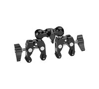 SZRIG Brazo mágico articulado abrazadera de cangrejo con 1/4 "-20 mini cabeza de bola para accesorios de cámara