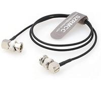 SZRMCC BNC ángulo Recto a BNC ángulo Recto Macho 3G HD SDI Cable RG174 75ohm Flex Cable Coaxial de Vídeo para Sony FS5 FX6 Atomos Shogun Inferno SmallHD Monitor Blackmagic ARRI RED Cámaras (15cm)