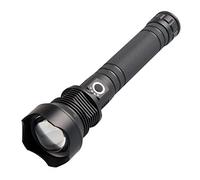 Szseven Linternas recargables LED XHP70 de 200000LM de alta potencia, superbrillantes, con zoom telescópico, impermeable, para deportes al aire libre
