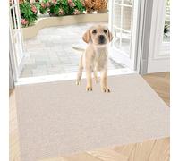 SZSMART Tapete para puerta que atrapa la suciedad, antideslizante, lavable a máquina, tapete de entrada para perro, tapete de entrada súper absorbente para puerta delantera, puerta trasera, zapatos y