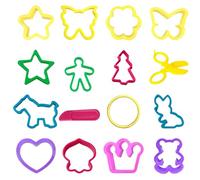 SZSMW 16 Juegos de Plastilina - Herramientas Plastilina - Kit Plastilina - Utilizado para Playas, Pozos de Arena, Parques, Patios O Jardines, Juguetes para NiñOs, Es un Buen Regalo para Los NiñOs