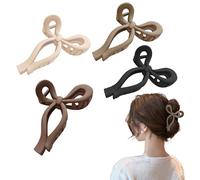 SZSMW 4 Estilos Pinza Pelo - Pinza Pelo Mujer - Pinza Pelo Grande - Adatto a Varie Occasioni, Adatto a Donne di Tutte Le Età E Facilmente Abbinabile a Varie Acconciature