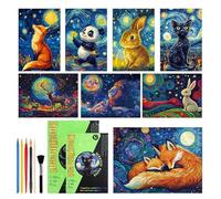 SZSMW 8 Rainbow Scratch Art - Scratch Note - Actividades Muy Creativas Y Divertidas para Decorar Su HabitacióN, Sala de Estar, Comedor, Estudio U Oficina