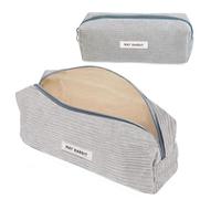 SZSMW Estuche Escolar PequeñO - Cartuchera - Estuche Escolar NiñO - Se Puede Utilizar como Bolsa de Viaje O de CosméTicos, Monedero, Estuche para Gafas Y Bolsa de Accesorios （Gris）