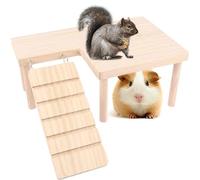 SZSMW Plataformas para Animales PequeñOs - Plataforma de Escalada de HáMster - Adecuado para HáMsters, Conejos, Conejillos de Indias Y Buenos Juguetes Que Pueden Promover El Ejercicio (28*17*13,5cm)