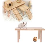 SZSMW Plataformas para Animales PequeñOs - Soporte de HáMster - Adecuado para HáMsters, Conejos, Chinchillas, Conejillos de Indias,El Corte Es Ordenado Y Suave, Y No DañArá A Sus Mascotas(M)