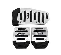 SZSS-CAR - Juego de cubrepedales para automóvil para pedales de freno, embrague y acelerador