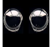 SZSS-CAR Un par de fundas para faros delanteros de coche compatibles con BMW Mini Cooper R55/R56 2006 2007 2008 2009 2010 2011 2012 2013 lentes de faros delanteros de repuesto original