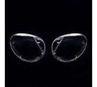 SZSS-CAR Un par de fundas para faros delanteros de coche compatibles con BMW MINI Countryman Cooper R60 2017 2018 2019 2020 2021, lentes de repuesto para faros delanteros originales