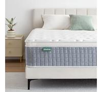 SZsuilong - Colchón híbrido de 90 x 190 cm, 26 cm, grosor de colchón H3 H4 firme, 7 zonas de confort y muelles sellados, espuma de memoria, soporte perfecto, certificado Oeko-Tex