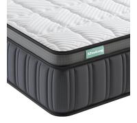 SZsuilong Colchón individual de 3 pies, colchón híbrido de espuma viscoelástica con muelles ensacados, colchones ortopédicos individuales, alivio del estrés, soporte zonificado, tela transpirable