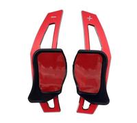 SZTMYVUW Accesorios Interior Compatible con VW para Beetle 2013-2016 para Jetta 5/2.0T/Sportline 2X Palanca De Cambios De Extensión De Paleta De Cambio De Volante(Red)