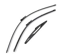 SZTMYVUW Coche Limpia Parabrisas Compatible con Opel para Zafira B 2005 2006 2007 2008 2009 2010 2011 Juego De Limpiaparabrisas Delantero Y Trasero