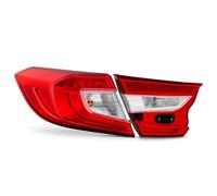 SZTMYVUW Compatible Con ACCORD Sedan 2018 2019 2020 Lámpara Trasera Izquierda/derecha Luz Trasera Luz De Freno Con 34155-TVA-H01 Piloto trasero(Left-2PC)