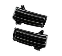 SZTMYVUW Compatible Con Chevy Para Silverado 2500 3500 2020 2021 2022 2 Piezas 2023 Ahumado Transparente Espejo Lateral Luces De Giro Accesorios De Coche Luz Indicadora de Giro(Smoked Black)